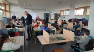 concours de scrabble scolaire gaillac jeunes CE2 CM1 CM2 école La Clavelle